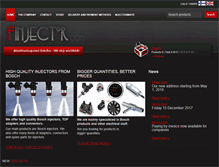Tablet Screenshot of finjector.com